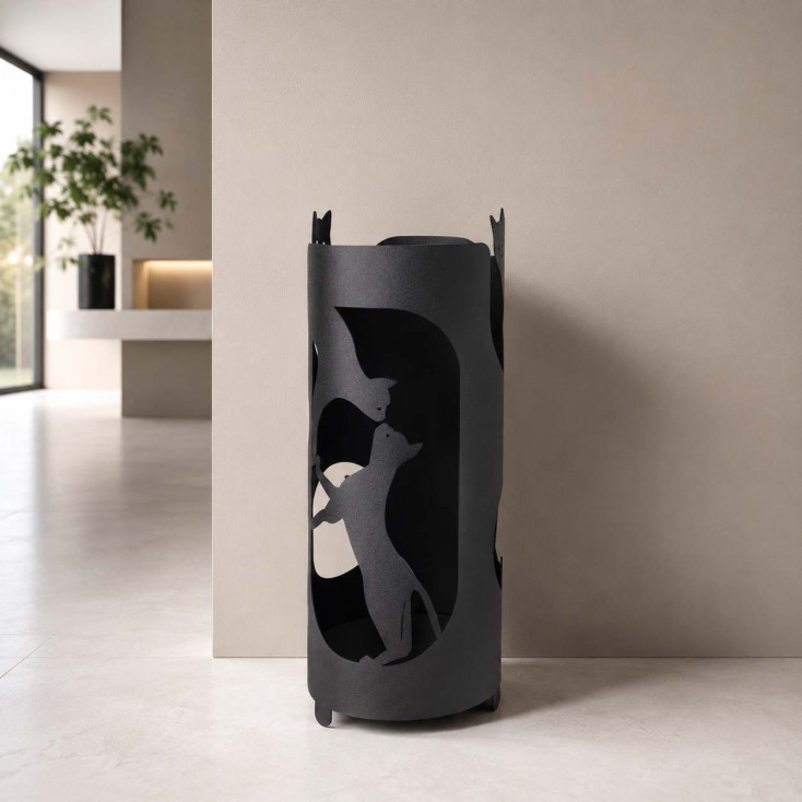 Portaombrelli in metallo dal design moderno