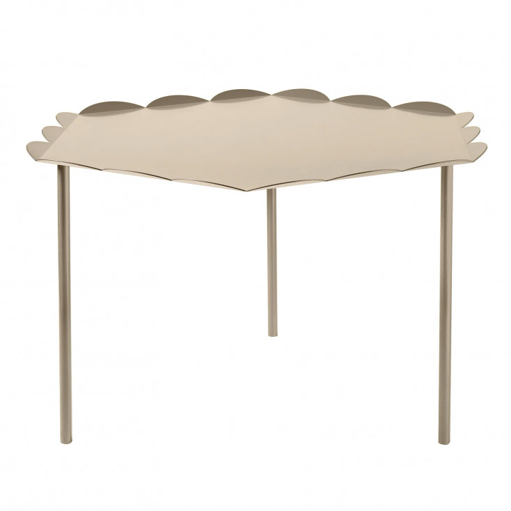Tavolino da soggiorno dal design moderno esagonale