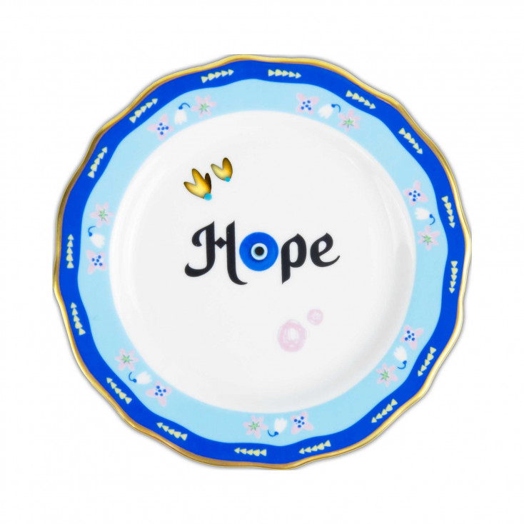 Piatto per pane in porcellana dal design moderno ed elegante "Hope"