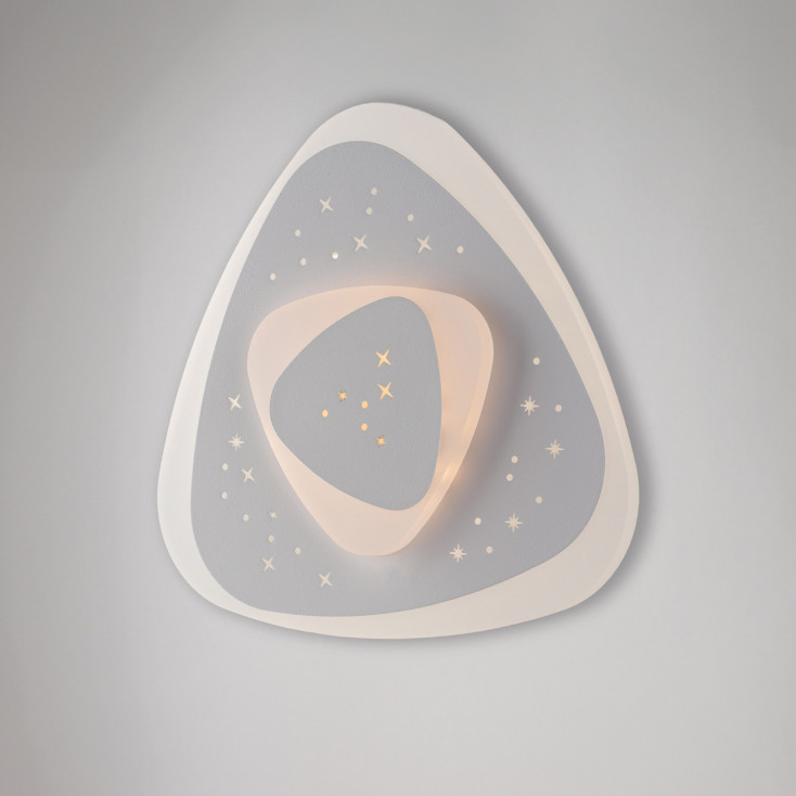 Applique da parete a LED con struttura in alluminio dal design moderno