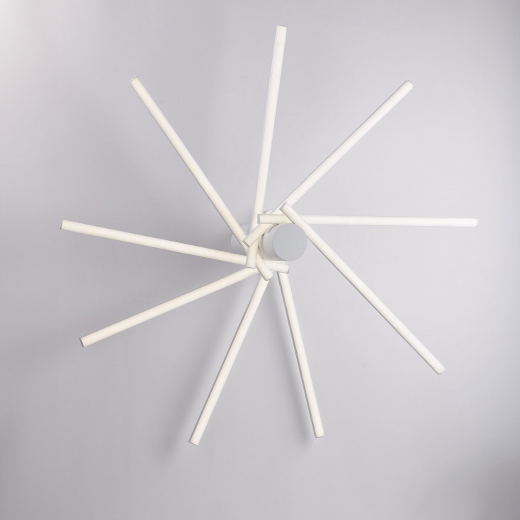 Lampada da soffitto moderna a LED struttura in alluminio con luci orientabili