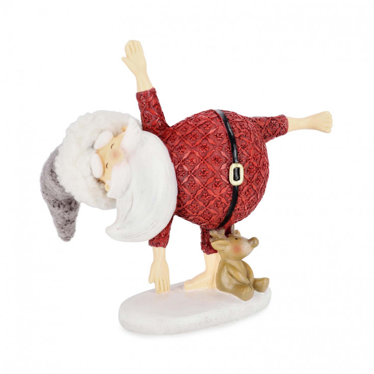 Addobbo natalizio con babbo natale