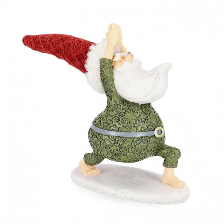 Addobbo natalizio con babbo natale