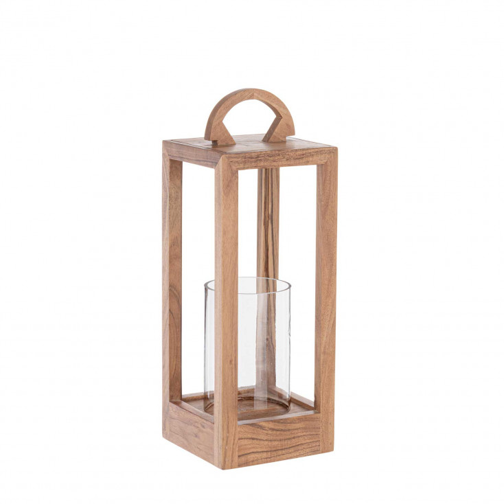 Lanterna grande in legno