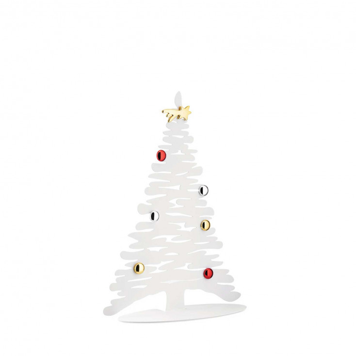 Decorazione natalizia in acciaio albero di natale grande "Bark for Christmas"