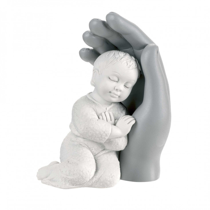 Bomboniera Battesimo - Scultura Bambino abbracciato