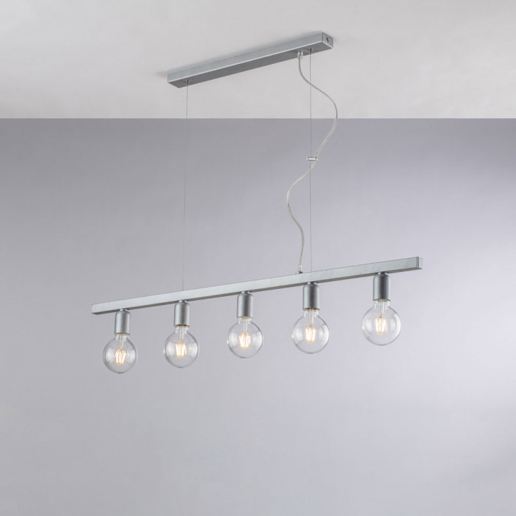 Lampada a sospensione moderna piccola con struttura in metallo