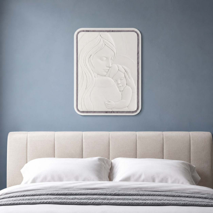 Capezzale capoletto con la maternità per camera da letto moderna