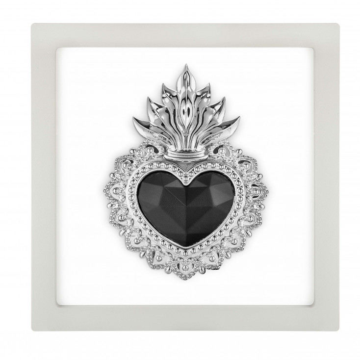 Capezzale per camera con cuore