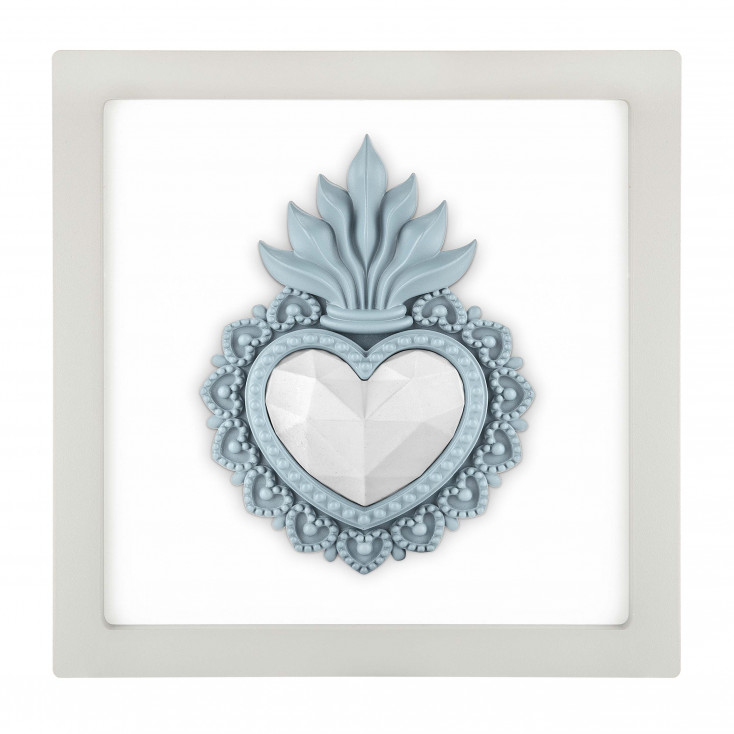 Capezzale per camera con cuore