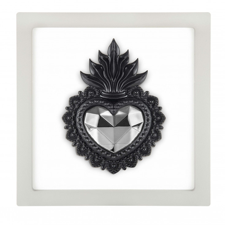 Capezzale per camera con cuore