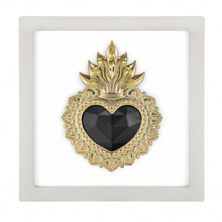 Capezzale per camera con cuore
