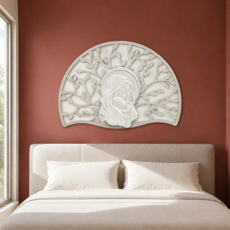 Capezzale quadro con la maternità per camera da letto in stile moderno