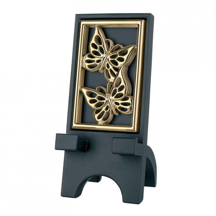 Portacellulare elegante con farfalle in rilievo