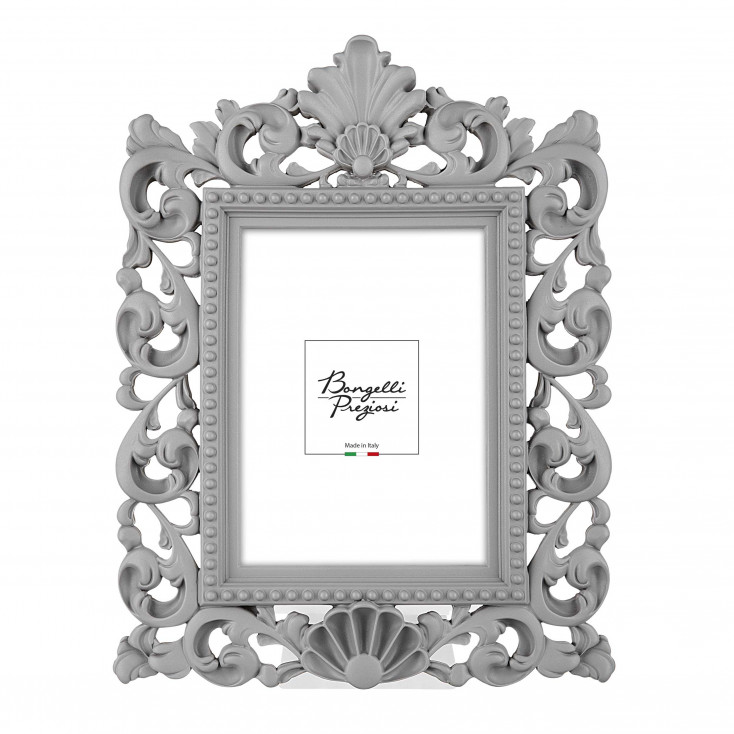 Portafoto da tavolo barocco in marmorino dal design moderno ed elegante