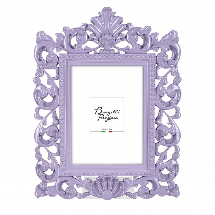 Portafoto da tavolo barocco in marmorino dal design moderno ed elegante