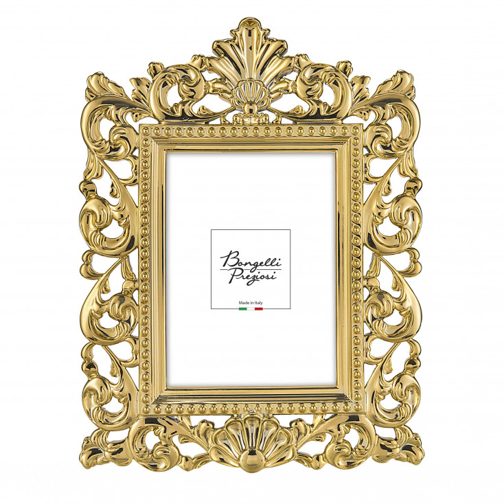 Portafoto da tavolo barocco in marmorino dal design moderno ed elegante