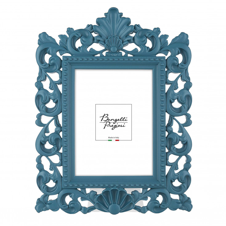 Portafoto da tavolo barocco in marmorino dal design moderno ed elegante