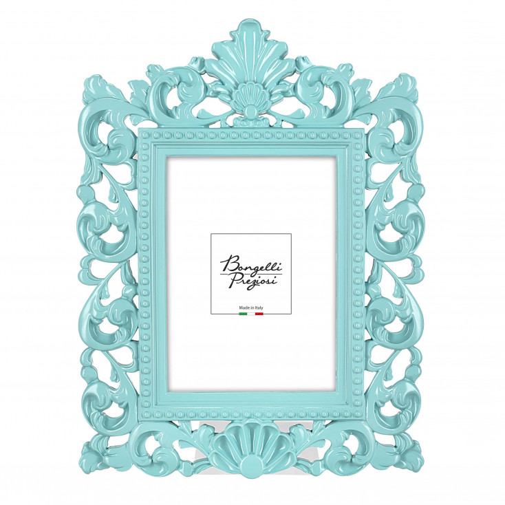 Portafoto da tavolo barocco in marmorino dal design moderno ed elegante