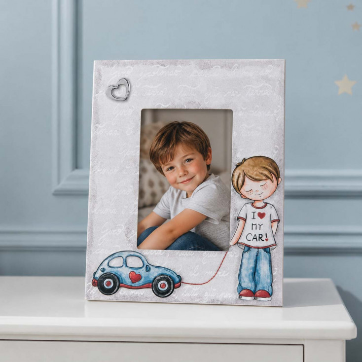 Portafoto da tavolo con cornice moderna per cameretta bambino