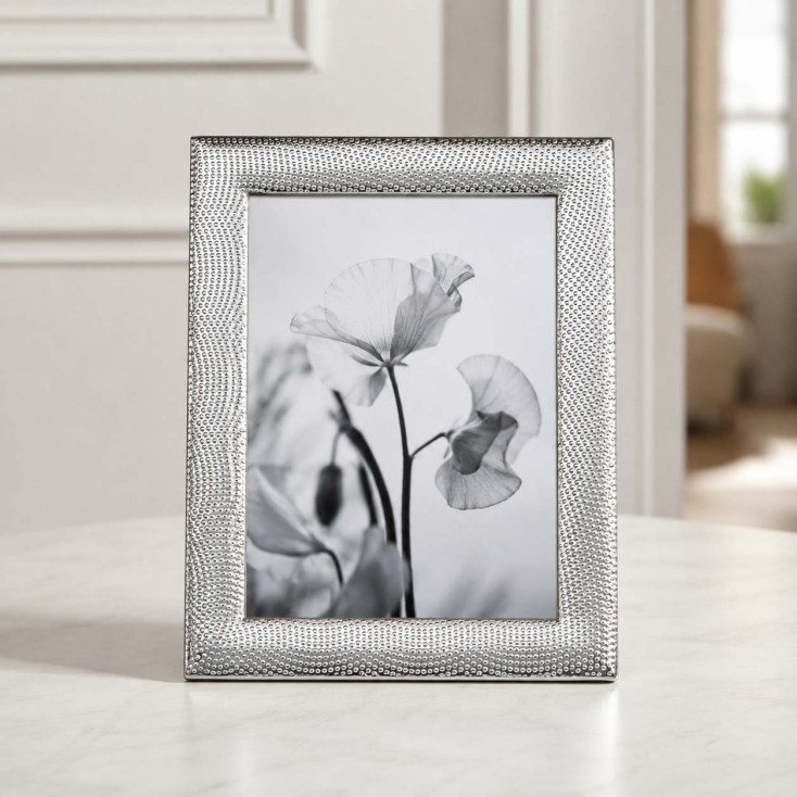 Portafoto da tavolo di design classico con sfere