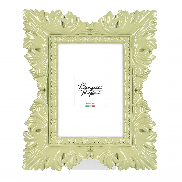 Portafoto da tavolo rettangolare in marmorino dal design moderno ed elegante