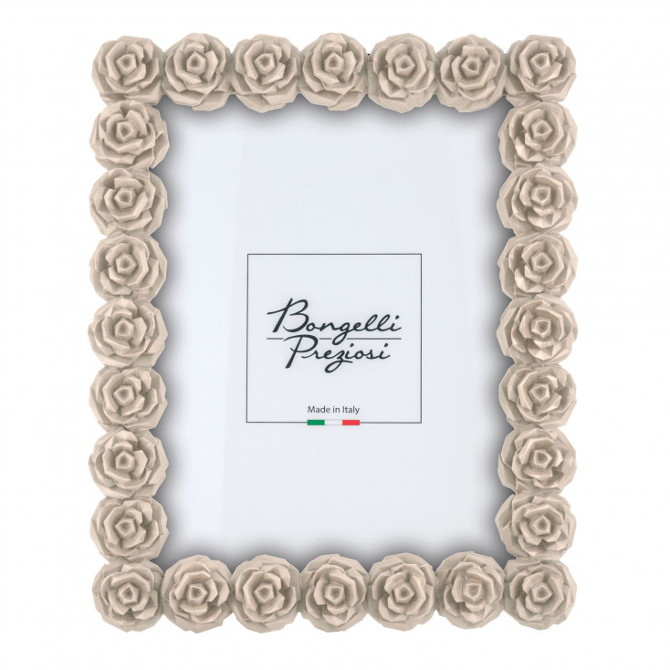 Portafoto grande con cornice in marmorino dal design moderno