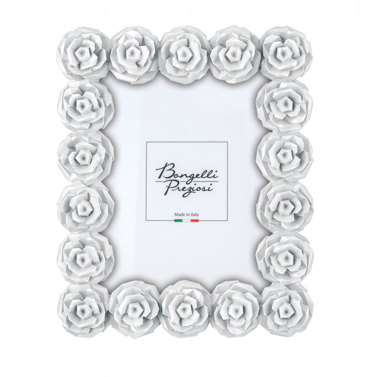 Portafoto piccolo con cornice in marmorino dal design moderno