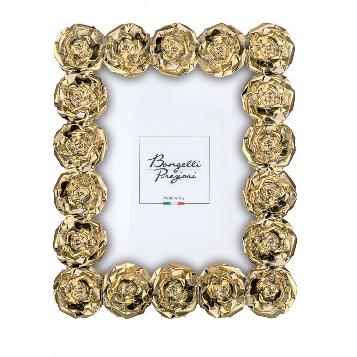 Portafoto piccolo con cornice in marmorino dal design moderno