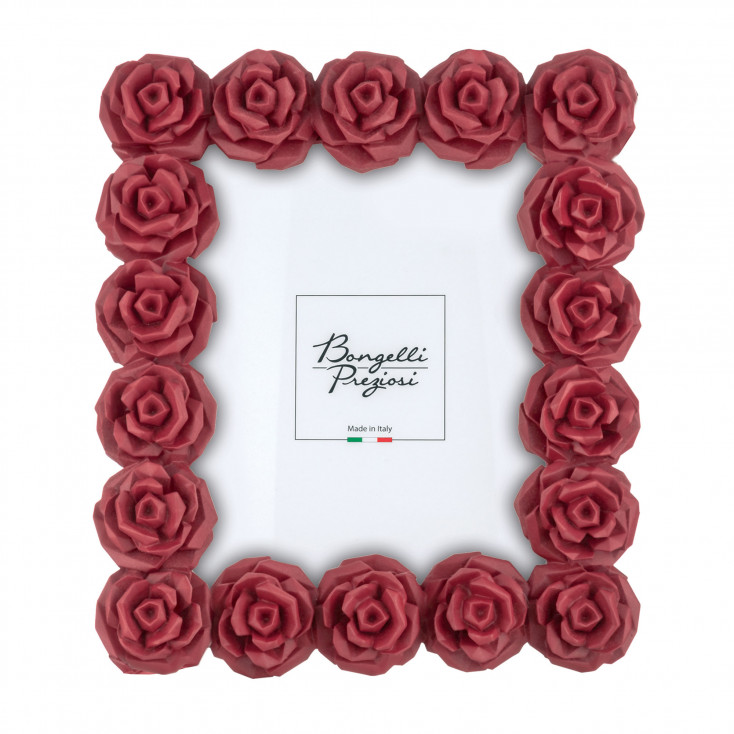 Portafoto piccolo con cornice in marmorino dal design moderno