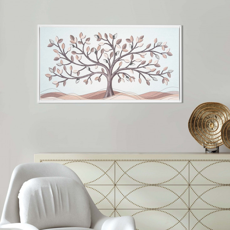 Quadro da parete piccolo in legno dal design moderno ed elegante