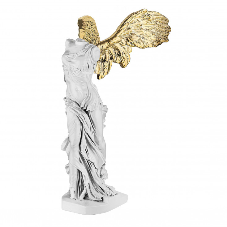 Scultura da tavolo piccola in marmorino dal design moderno ed elegante