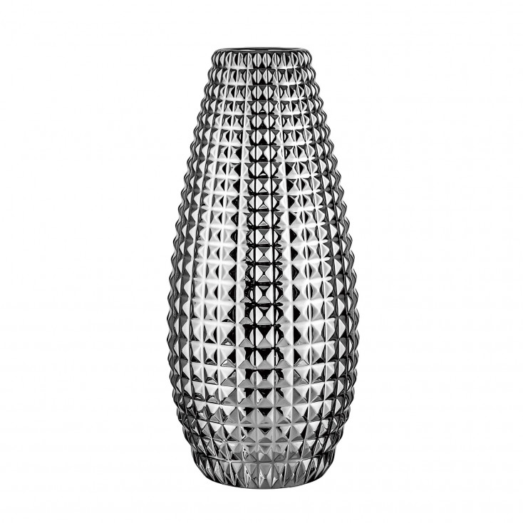 Vaso in marmorino alto dal design elegante