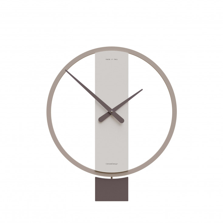 Orologio a pendolo in legno dal design moderno per cucina o soggiorno