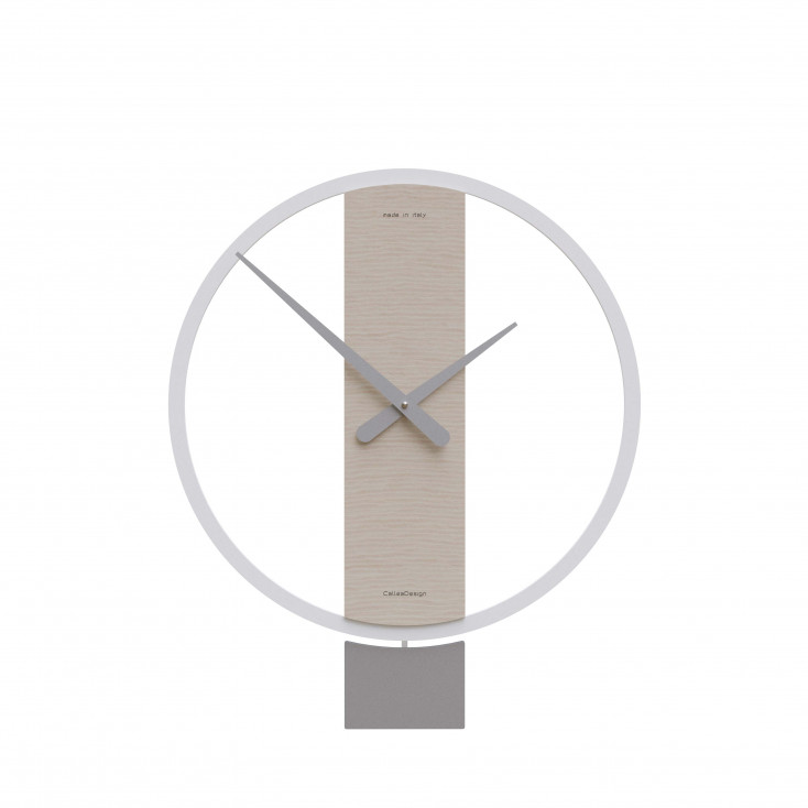 Orologio a pendolo in legno dal design moderno per cucina o soggiorno
