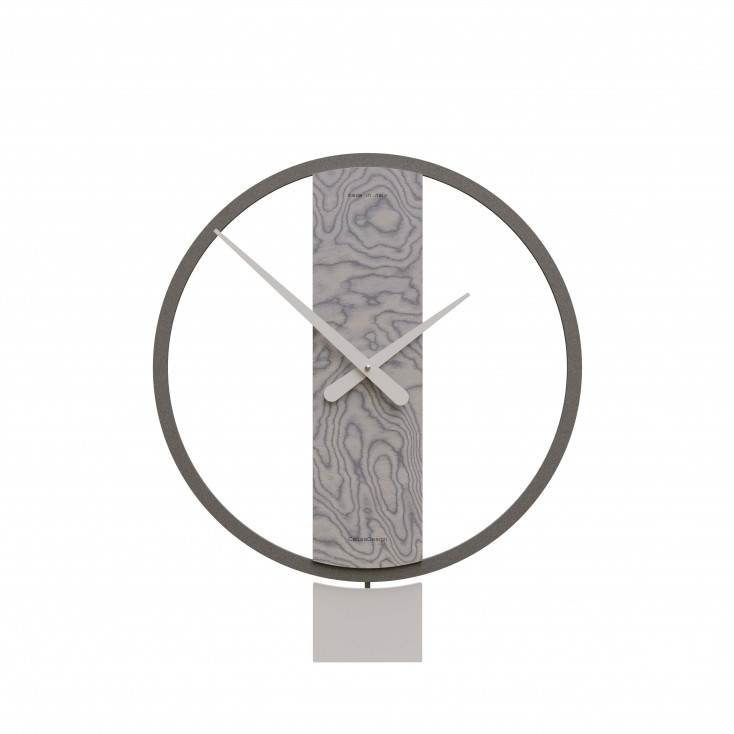Orologio a pendolo in legno dal design moderno per cucina o soggiorno