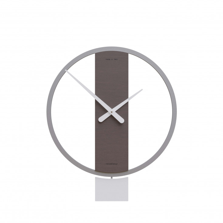 Orologio a pendolo in legno dal design moderno per cucina o soggiorno