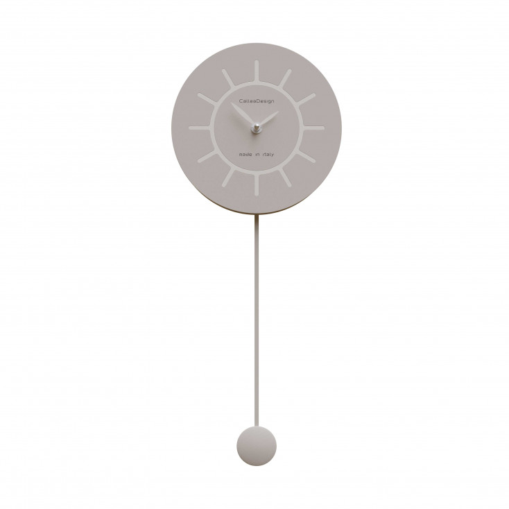 Orologio da parete a pendolo in legno dal design moderno