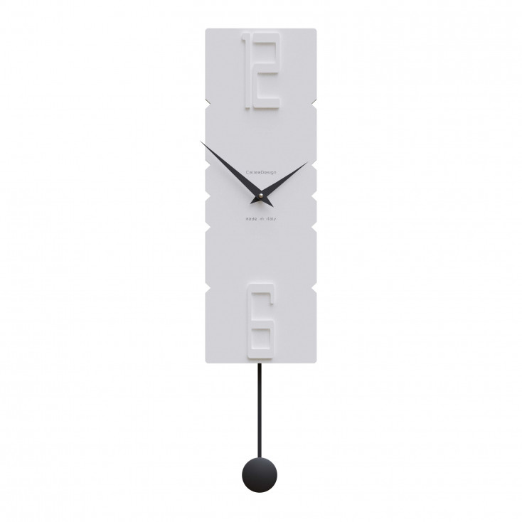 Orologio da parete a pendolo in legno dal design moderno ed elegante