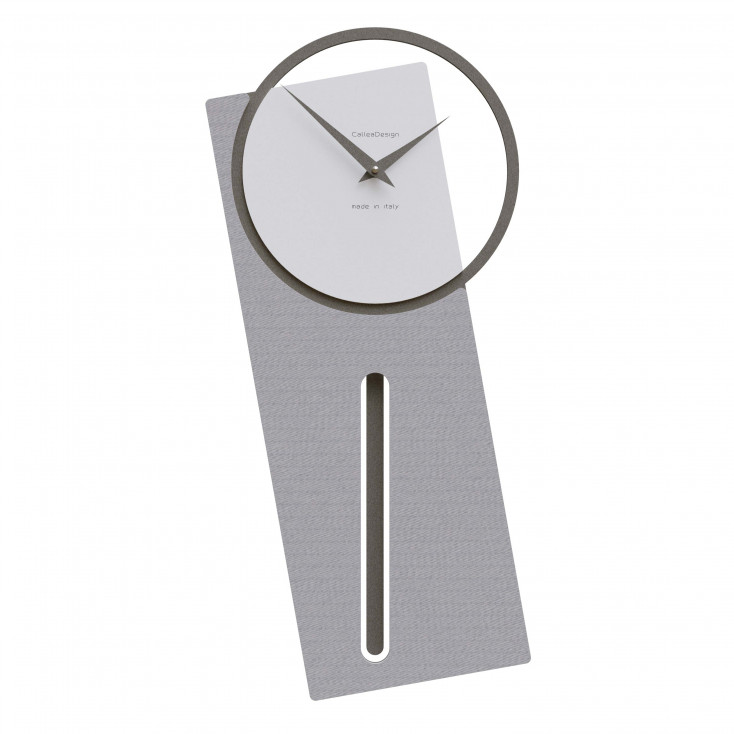 Orologio da parete a pendolo in legno dal design moderno ed elegante
