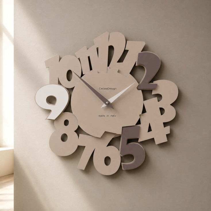 Orologio da parete in legno dal design moderno