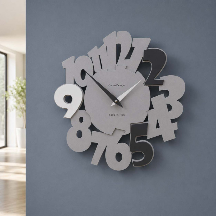 Orologio da parete in legno dal design moderno