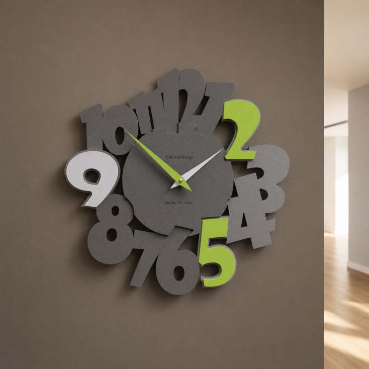 Orologio da parete in legno dal design moderno