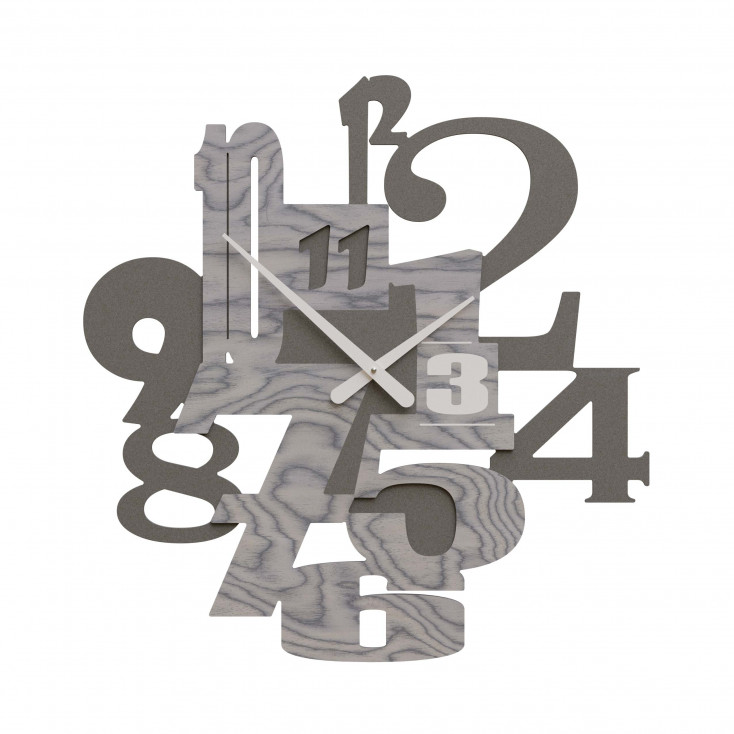 Orologio da parete in legno dal design moderno