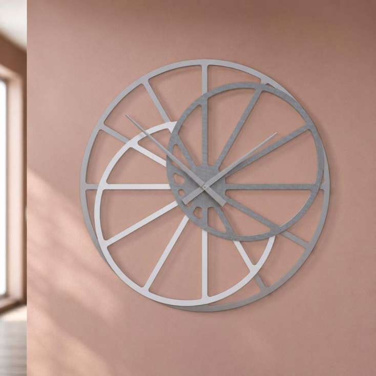 Orologio da parete in legno di grandi dimensioni