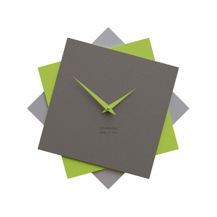 Orologio da parete grande in legno per cucina o per soggiorno dal design moderno