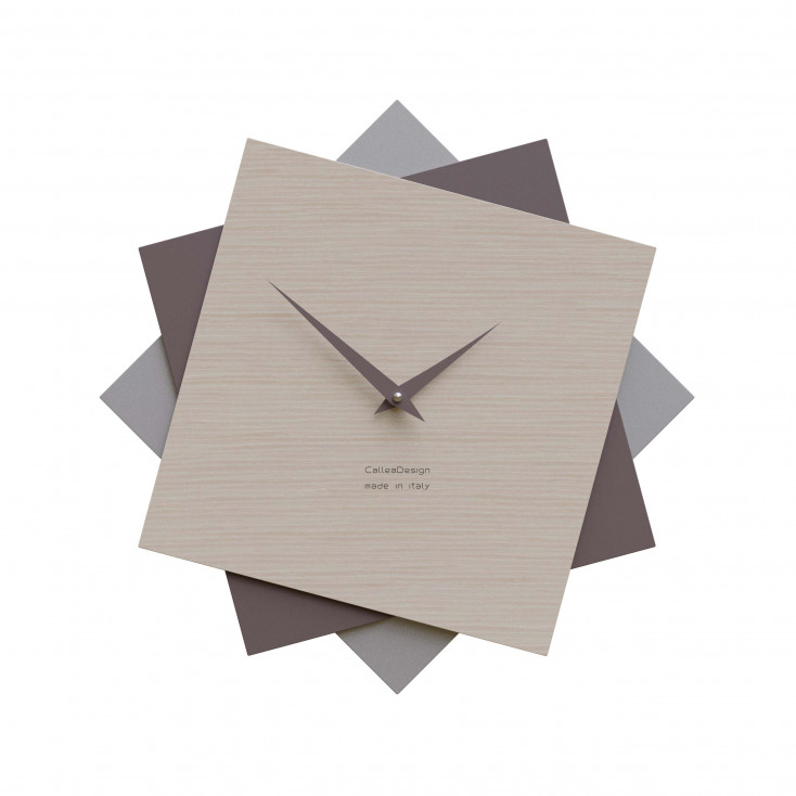 Orologio da parete in legno per cucina o per soggiorno dal design moderno
