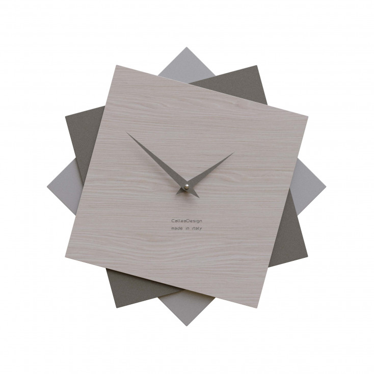 Orologio da parete in legno per cucina o per soggiorno dal design moderno
