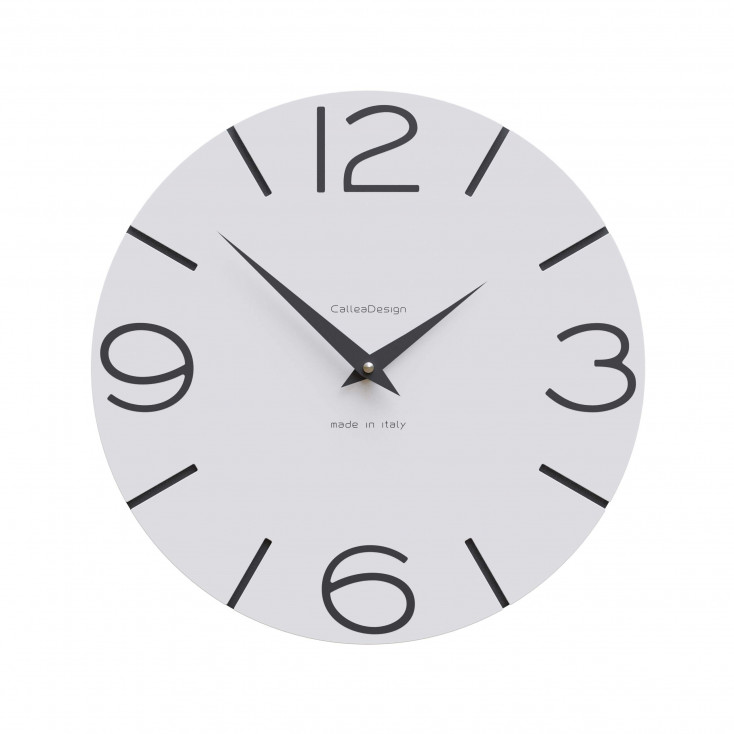 Orologio da parete in legno rotondo dal design moderno