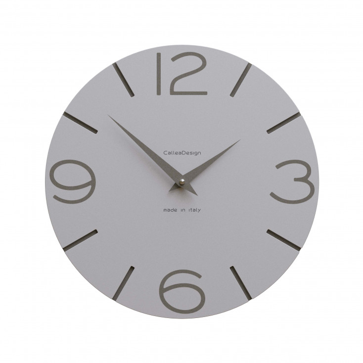 Orologio da parete in legno rotondo dal design moderno